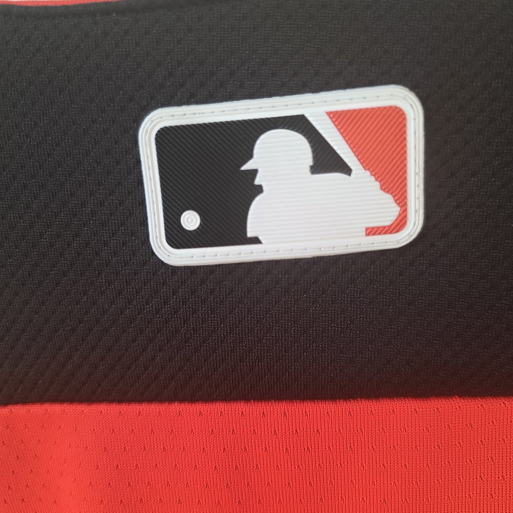 Majestic Authentic Miami Marlins Black On-Field Jersey Mens Medium Like New - Picture 6 of 9